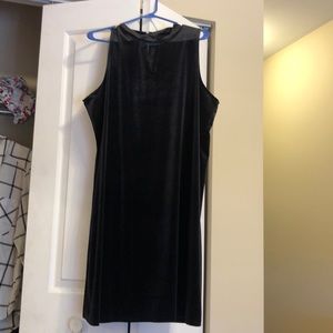 Suede Worthington party dress